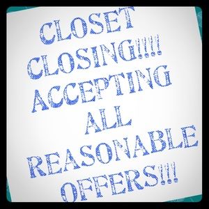 Everything must go